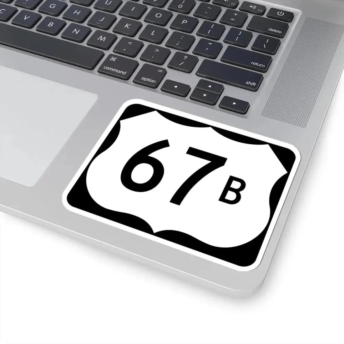 US 67B (Arkansas) (Road Sign) STICKER Vinyl Kiss-Cut Decal - The Sticker Space