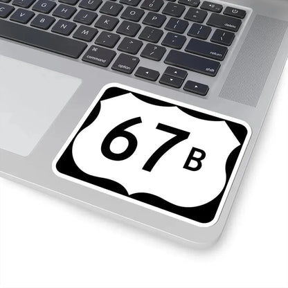 US 67B (Arkansas) (Road Sign) STICKER Vinyl Kiss-Cut Decal - The Sticker Space