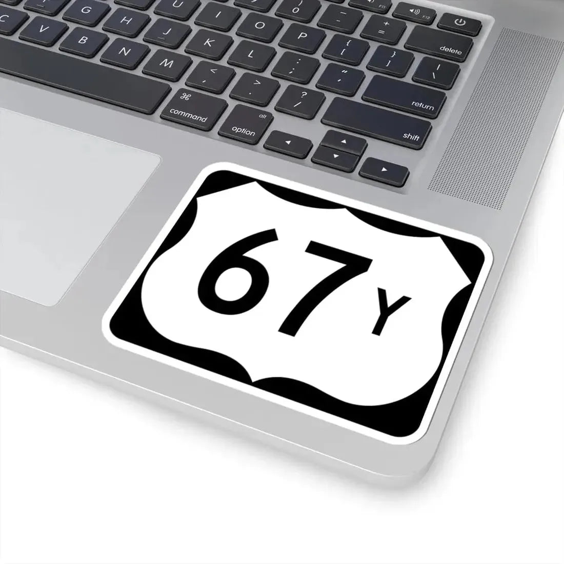 US 67Y (Arkansas) (Road Sign) STICKER Vinyl Kiss-Cut Decal - The Sticker Space