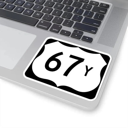US 67Y (Arkansas) (Road Sign) STICKER Vinyl Kiss-Cut Decal - The Sticker Space