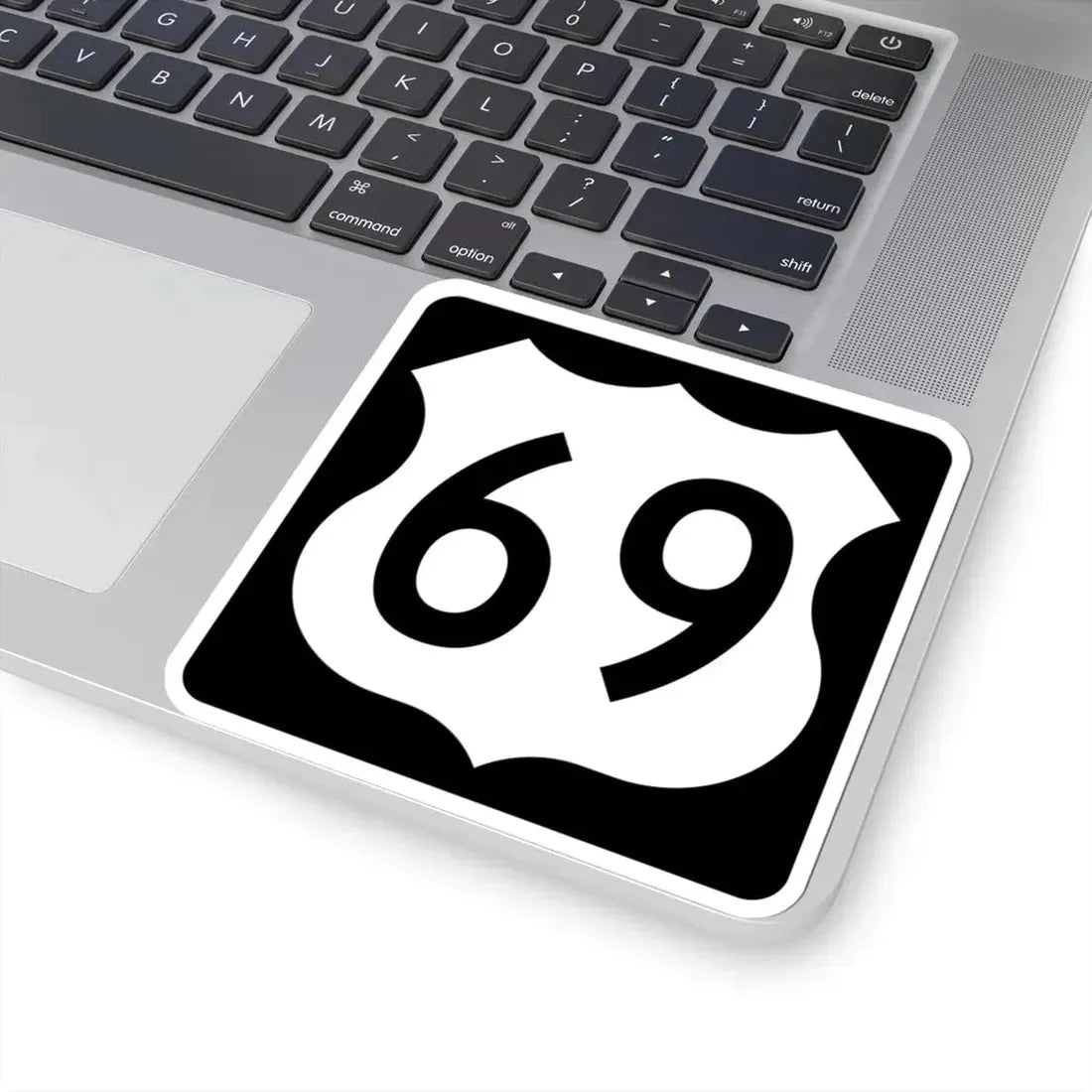 US 69 IA (Iowa) (Road Sign) STICKER Vinyl Kiss-Cut Decal - The Sticker Space