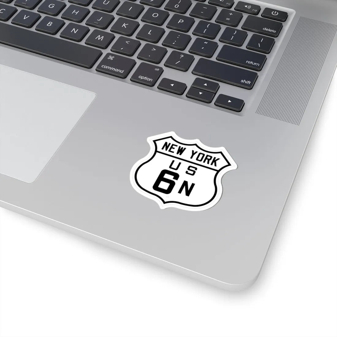 US 6N New York 1926 (New York) (Road Sign) STICKER Vinyl Kiss-Cut Decal - The Sticker Space