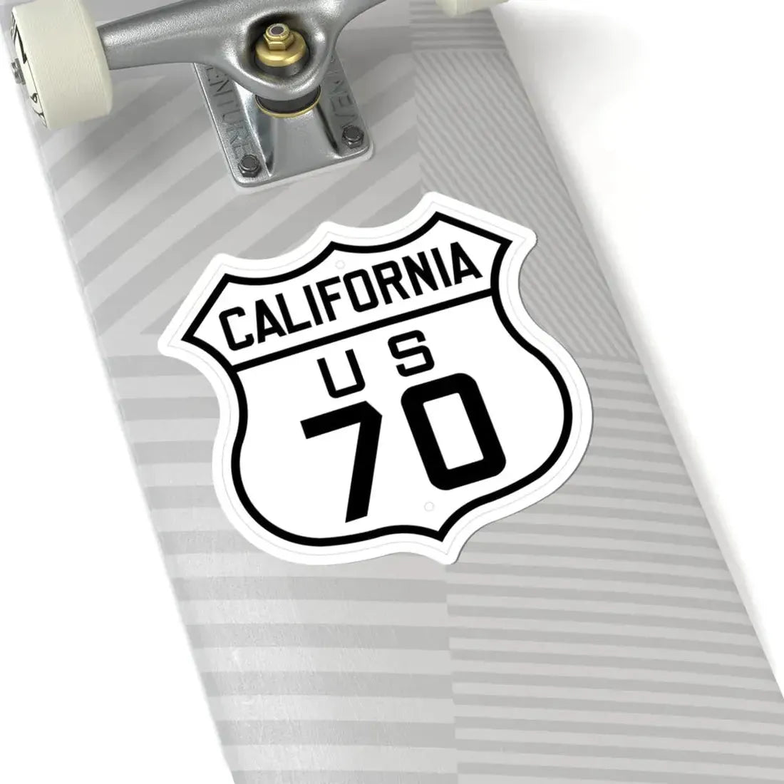 US 70 California 1926 (California) (Road Sign) STICKER Vinyl Kiss-Cut Decal - The Sticker Space