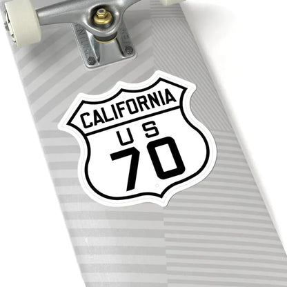 US 70 California 1926 (California) (Road Sign) STICKER Vinyl Kiss-Cut Decal - The Sticker Space