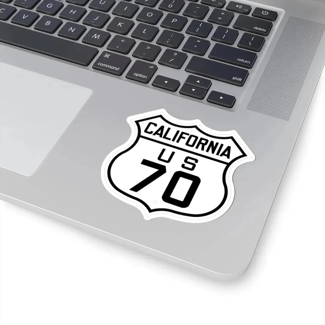 US 70 California 1926 (California) (Road Sign) STICKER Vinyl Kiss-Cut Decal - The Sticker Space