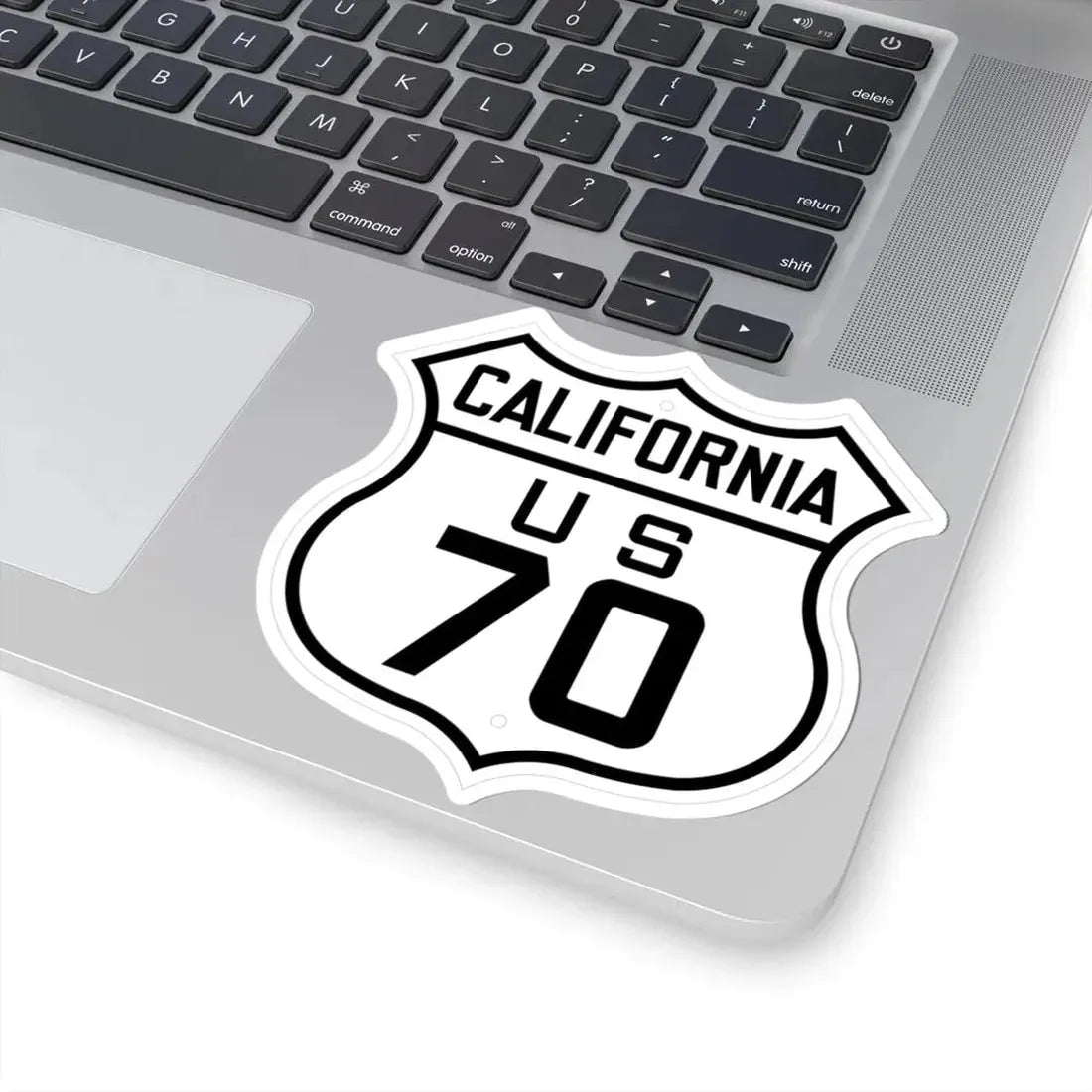 US 70 California 1926 (California) (Road Sign) STICKER Vinyl Kiss-Cut Decal - The Sticker Space