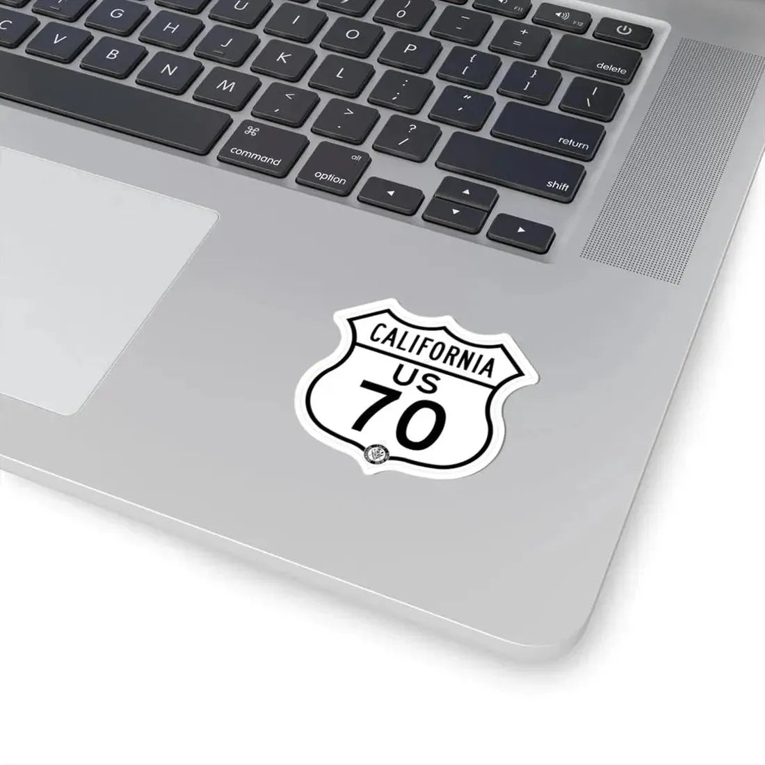 US 70 California 1948 (California) (Road Sign) STICKER Vinyl Kiss-Cut Decal - The Sticker Space