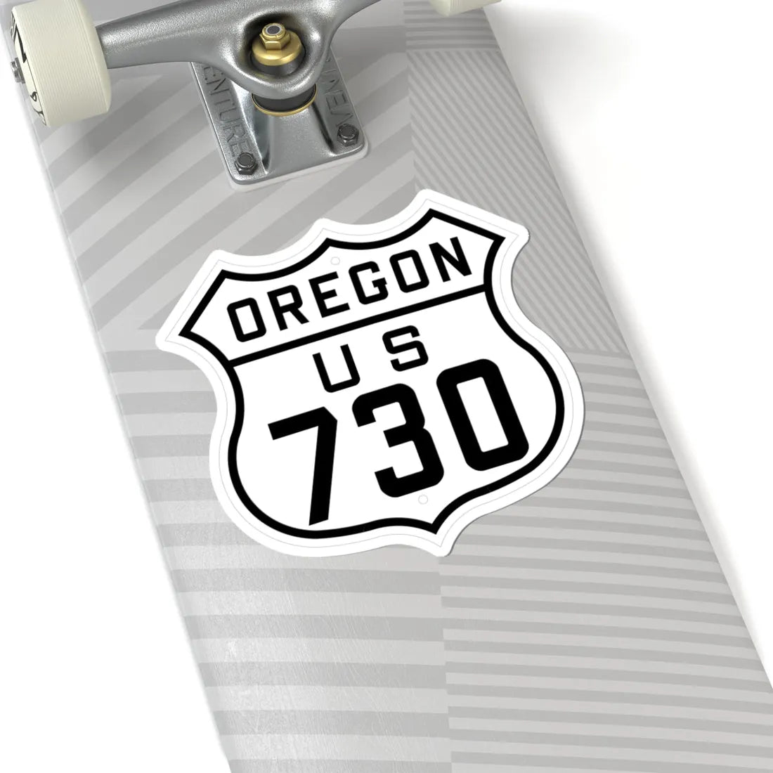 US 730 Oregon 1926 (Oregon) (Road Sign) STICKER Vinyl Kiss-Cut Decal - The Sticker Space