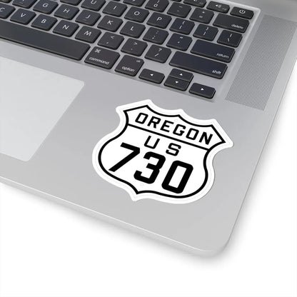 US 730 Oregon 1926 (Oregon) (Road Sign) STICKER Vinyl Kiss-Cut Decal - The Sticker Space