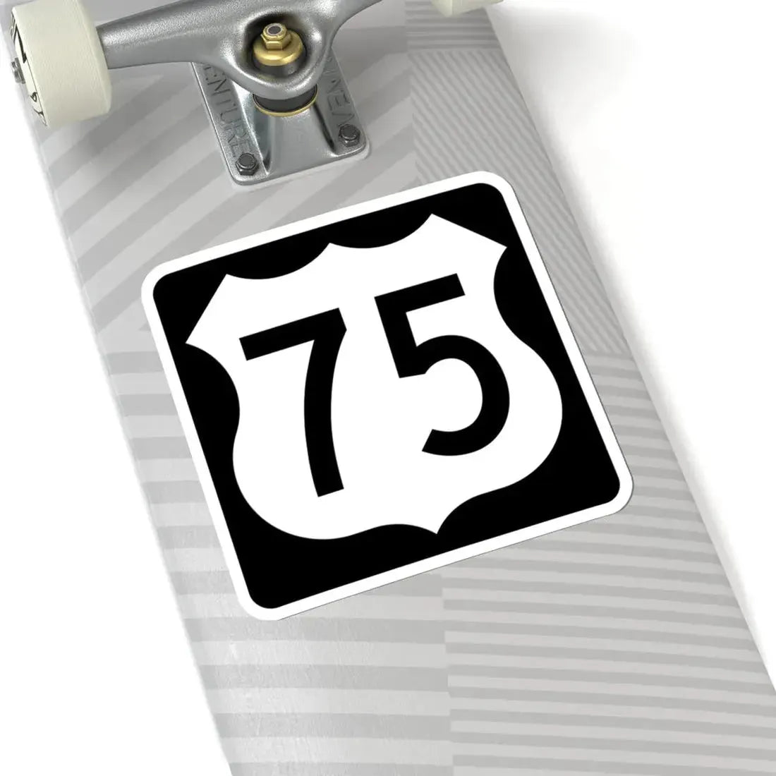 US 75 IA (Iowa) (Road Sign) STICKER Vinyl Kiss-Cut Decal - The Sticker Space