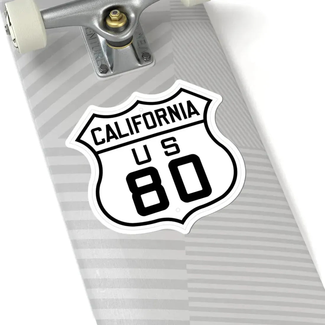 US 80 California 1926 (California) (Road Sign) STICKER Vinyl Kiss-Cut Decal - The Sticker Space