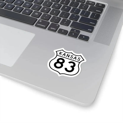 US 83 Kansas 1962 (Kansas) (Road Sign) STICKER Vinyl Kiss-Cut Decal - The Sticker Space