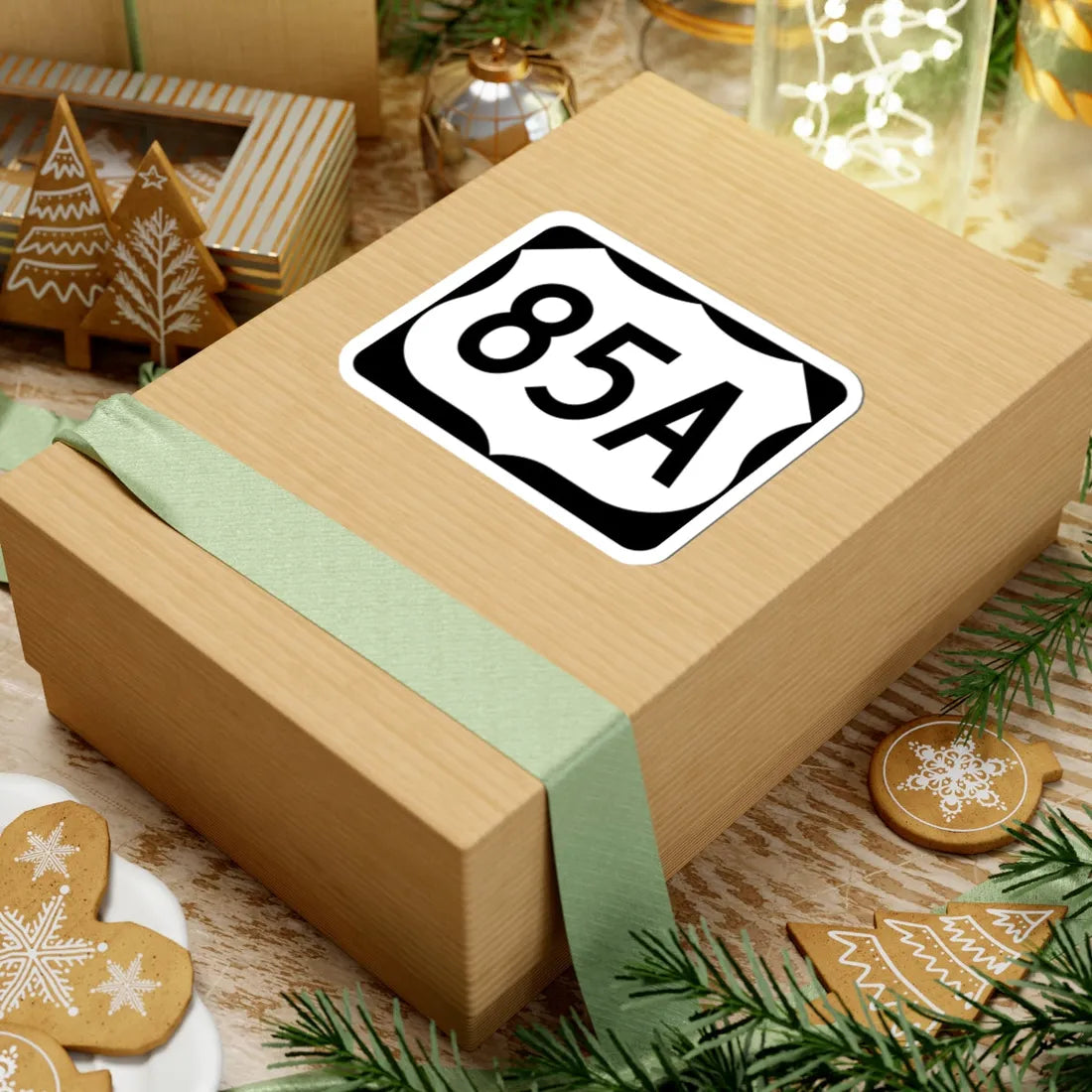 US 85A (South Dakota) (Road Sign) STICKER Vinyl Kiss-Cut Decal - The Sticker Space