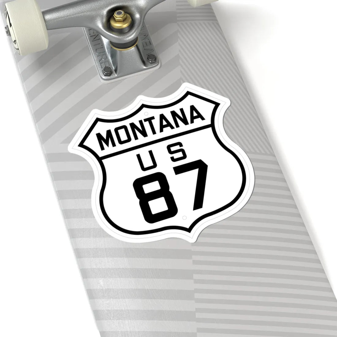 US 87 Montana 1926 (Montana) (Road Sign) STICKER Vinyl Kiss-Cut Decal - The Sticker Space
