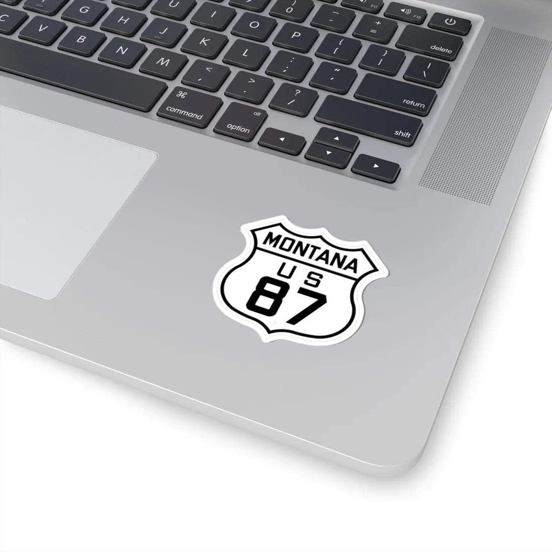 US 87 Montana 1926 (Montana) (Road Sign) STICKER Vinyl Kiss-Cut Decal - The Sticker Space