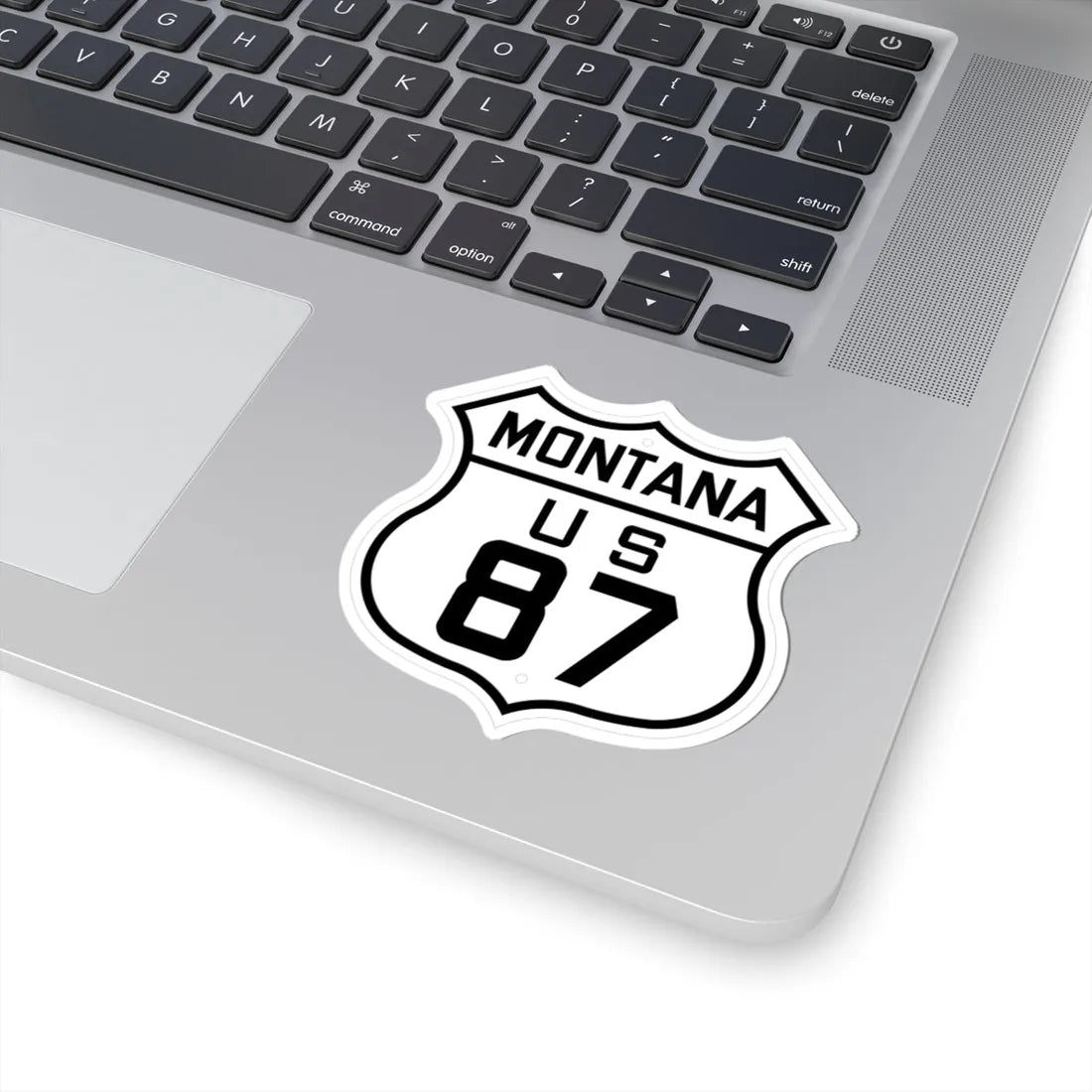 US 87 Montana 1926 (Montana) (Road Sign) STICKER Vinyl Kiss-Cut Decal - The Sticker Space