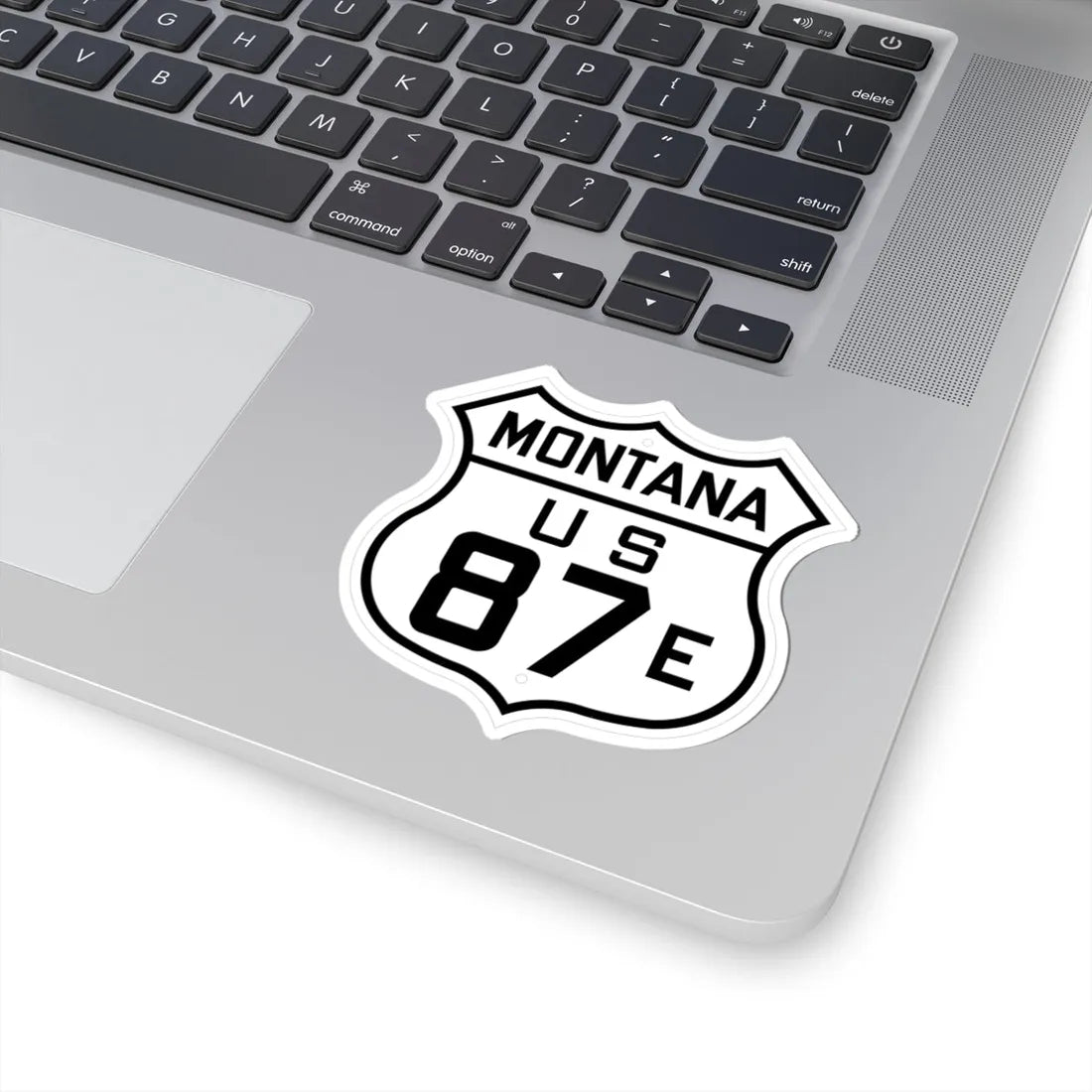US 87E Montana 1926 (Montana) (Road Sign) STICKER Vinyl Kiss-Cut Decal - The Sticker Space