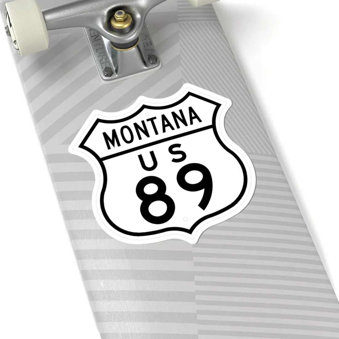 US 89 Montana 1948 (Montana) (Road Sign) STICKER Vinyl Kiss-Cut Decal - The Sticker Space