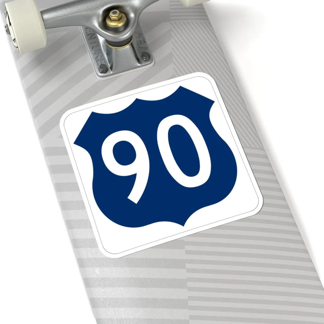 US 90 FL (Florida) (Road Sign) STICKER Vinyl Kiss-Cut Decal - The Sticker Space