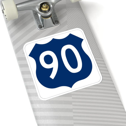 US 90 FL (Florida) (Road Sign) STICKER Vinyl Kiss-Cut Decal - The Sticker Space