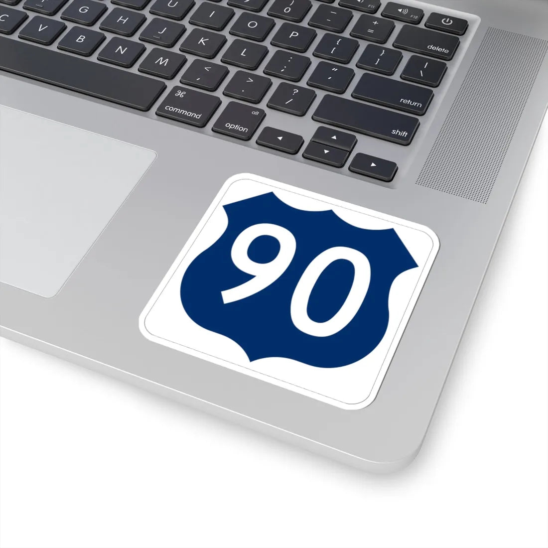 US 90 FL (Florida) (Road Sign) STICKER Vinyl Kiss-Cut Decal - The Sticker Space