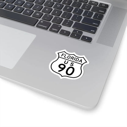US 90 Florida 1948 (Florida) (Road Sign) STICKER Vinyl Kiss-Cut Decal - The Sticker Space