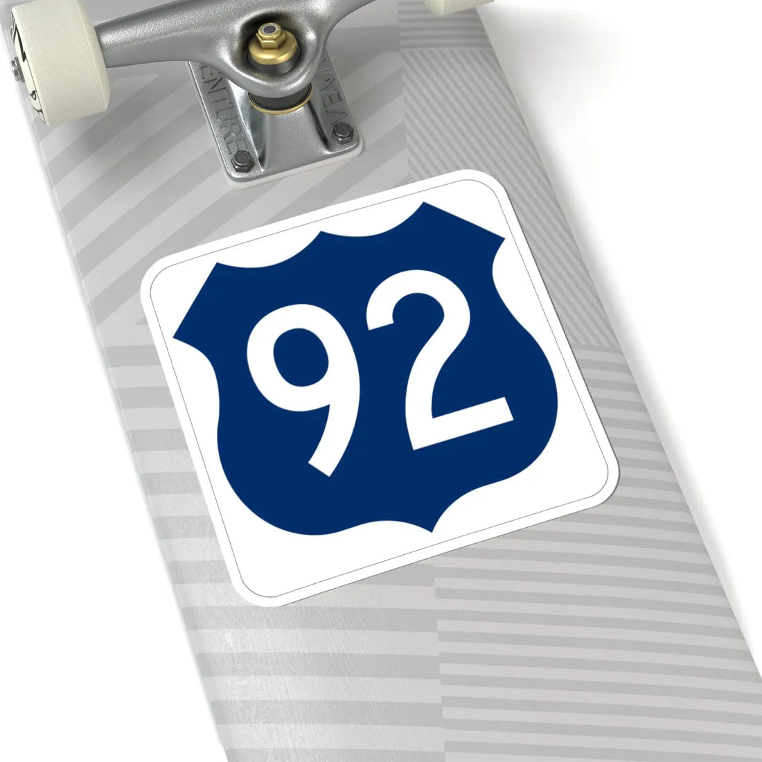 US 92 FL (Florida) (Road Sign) STICKER Vinyl Kiss-Cut Decal - The Sticker Space