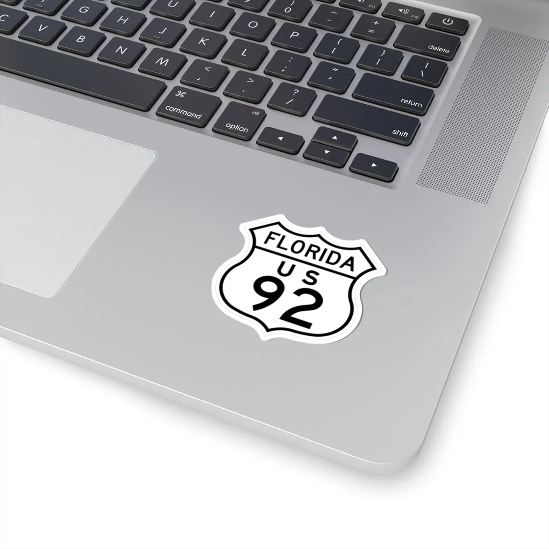 US 92 Florida 1948 (Florida) (Road Sign) STICKER Vinyl Kiss-Cut Decal - The Sticker Space