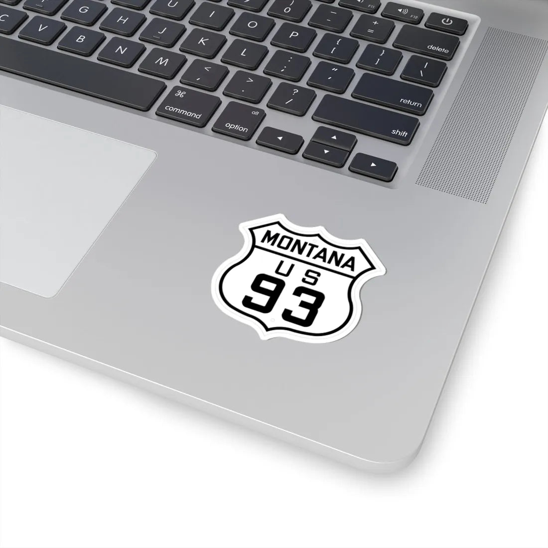 US 93 Montana 1926 (Montana) (Road Sign) STICKER Vinyl Kiss-Cut Decal - The Sticker Space