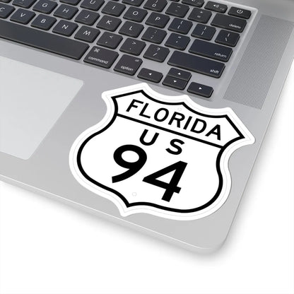 US 94 Florida 1948 (Florida) (Road Sign) STICKER Vinyl Kiss-Cut Decal - The Sticker Space