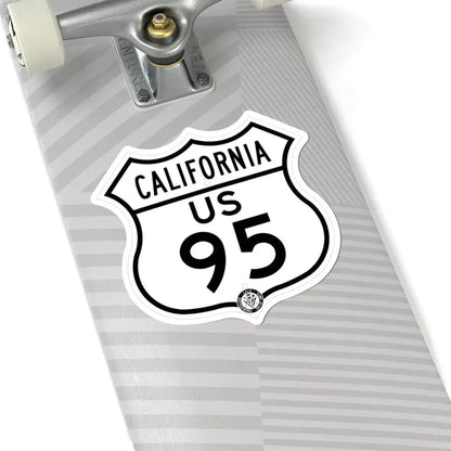 US 95 California 1948 (California) (Road Sign) STICKER Vinyl Kiss-Cut Decal - The Sticker Space