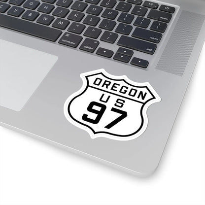 US 97 Oregon 1926 (Oregon) (Road Sign) STICKER Vinyl Kiss-Cut Decal - The Sticker Space