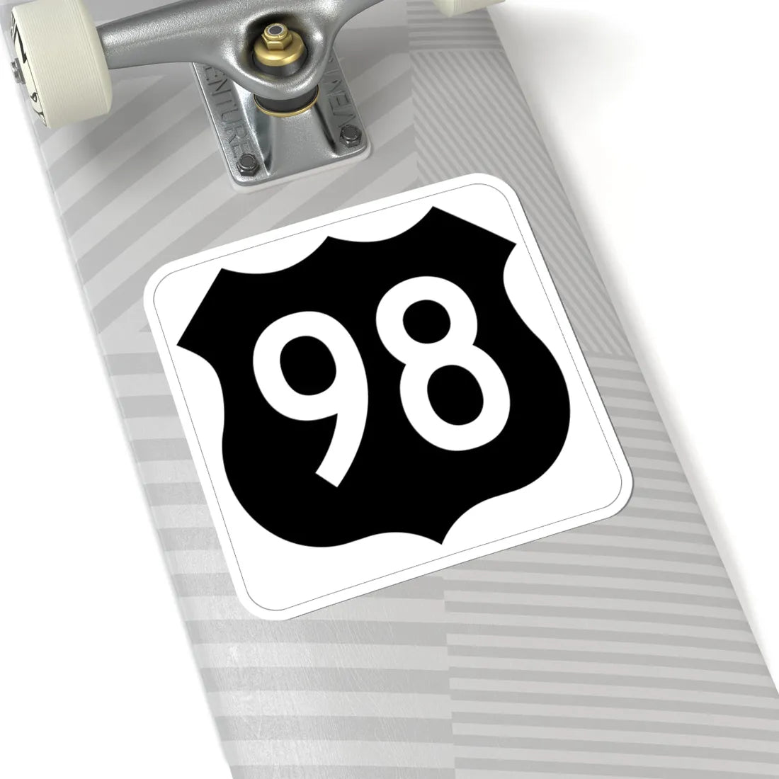 US 98 FL (Florida) (Road Sign) STICKER Vinyl Kiss-Cut Decal - The Sticker Space