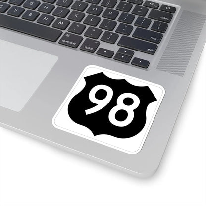 US 98 FL (Florida) (Road Sign) STICKER Vinyl Kiss-Cut Decal - The Sticker Space