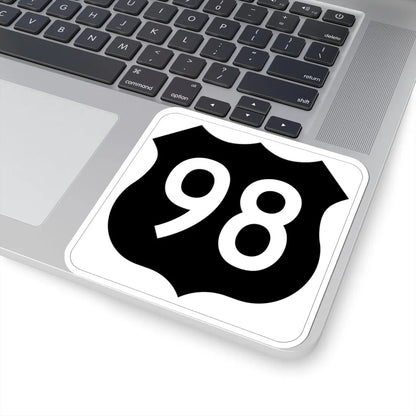 US 98 FL (Florida) (Road Sign) STICKER Vinyl Kiss-Cut Decal - The Sticker Space