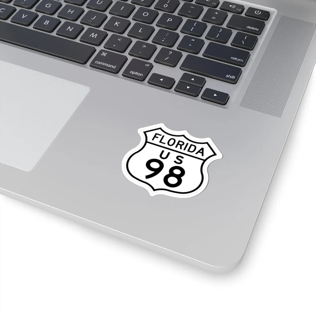 US 98 Florida 1948 (Florida) (Road Sign) STICKER Vinyl Kiss-Cut Decal - The Sticker Space