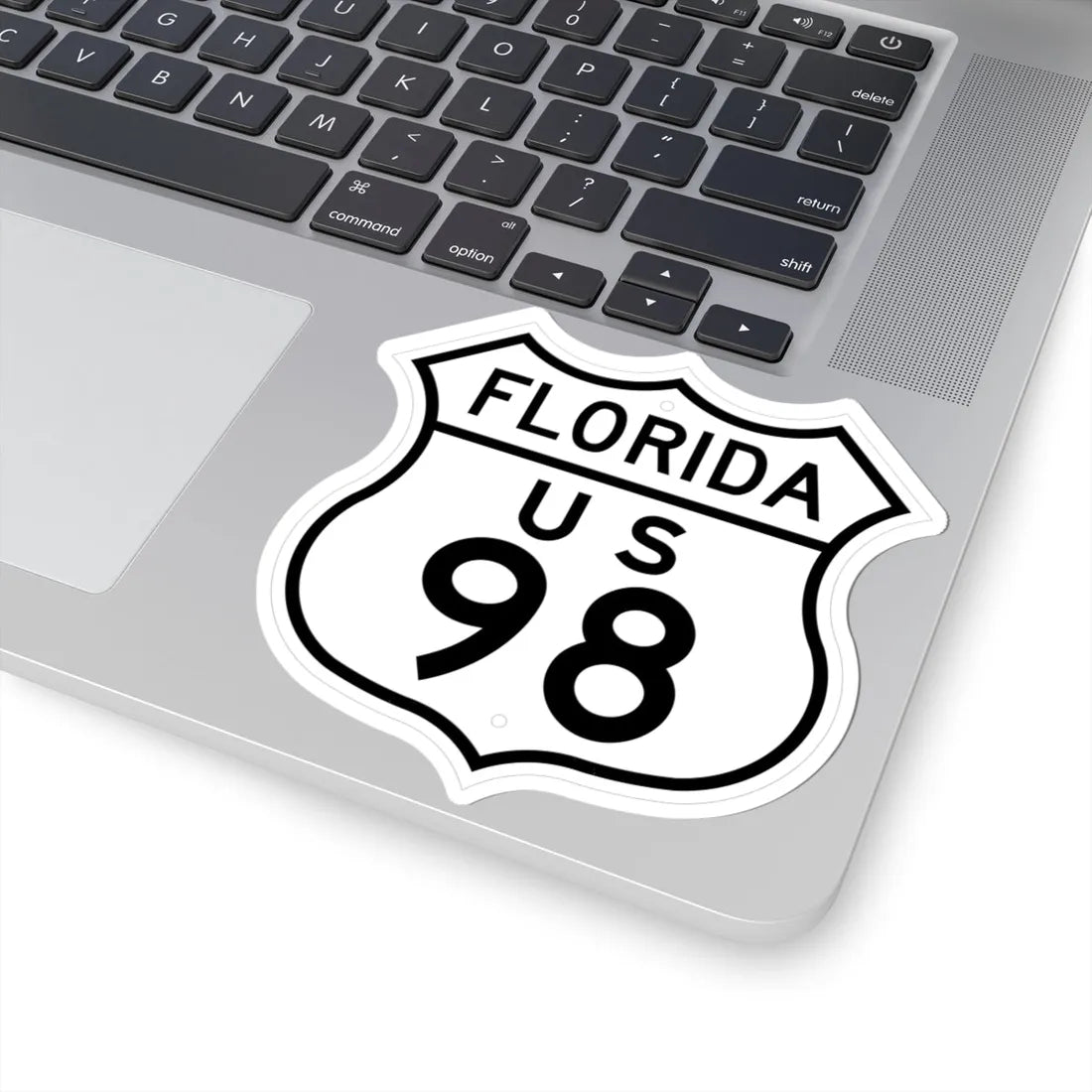 US 98 Florida 1948 (Florida) (Road Sign) STICKER Vinyl Kiss-Cut Decal - The Sticker Space