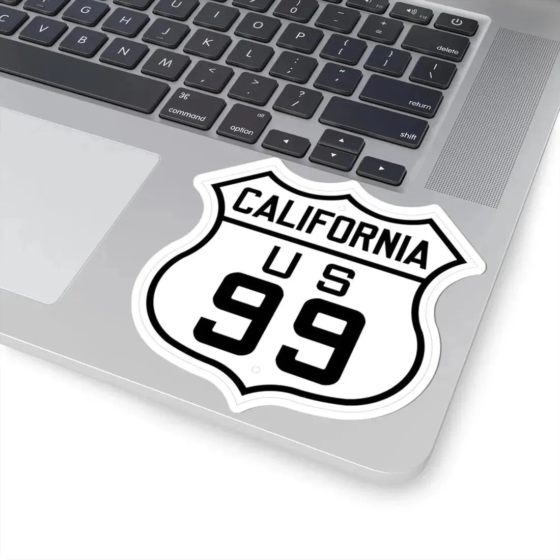 US 99 California 1926 (California) (Road Sign) STICKER Vinyl Kiss-Cut Decal - The Sticker Space
