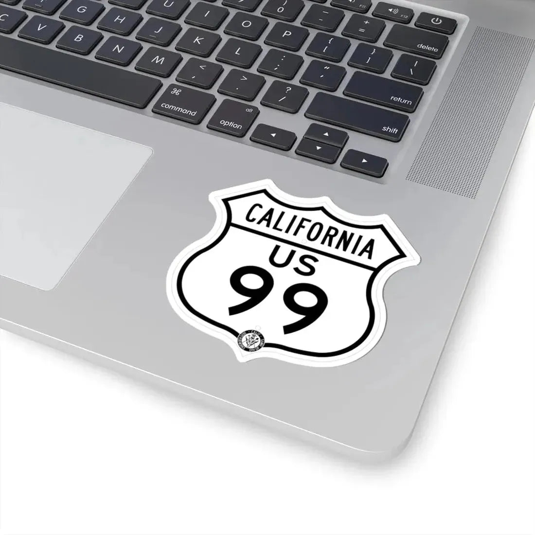US 99 California 1948 (California) (Road Sign) STICKER Vinyl Kiss-Cut Decal - The Sticker Space