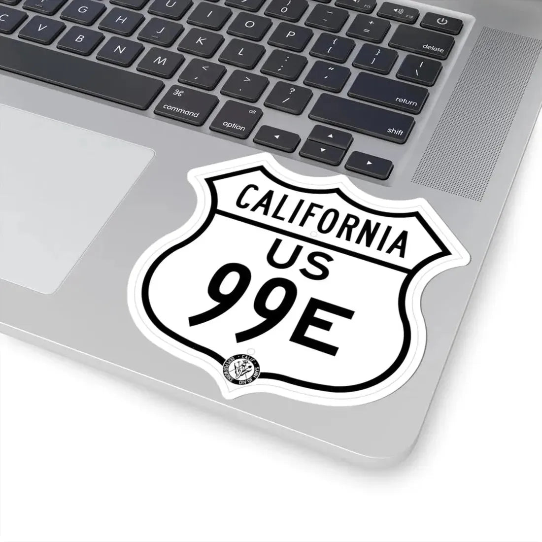 US 99E California 1948 (California) (Road Sign) STICKER Vinyl Kiss-Cut Decal - The Sticker Space