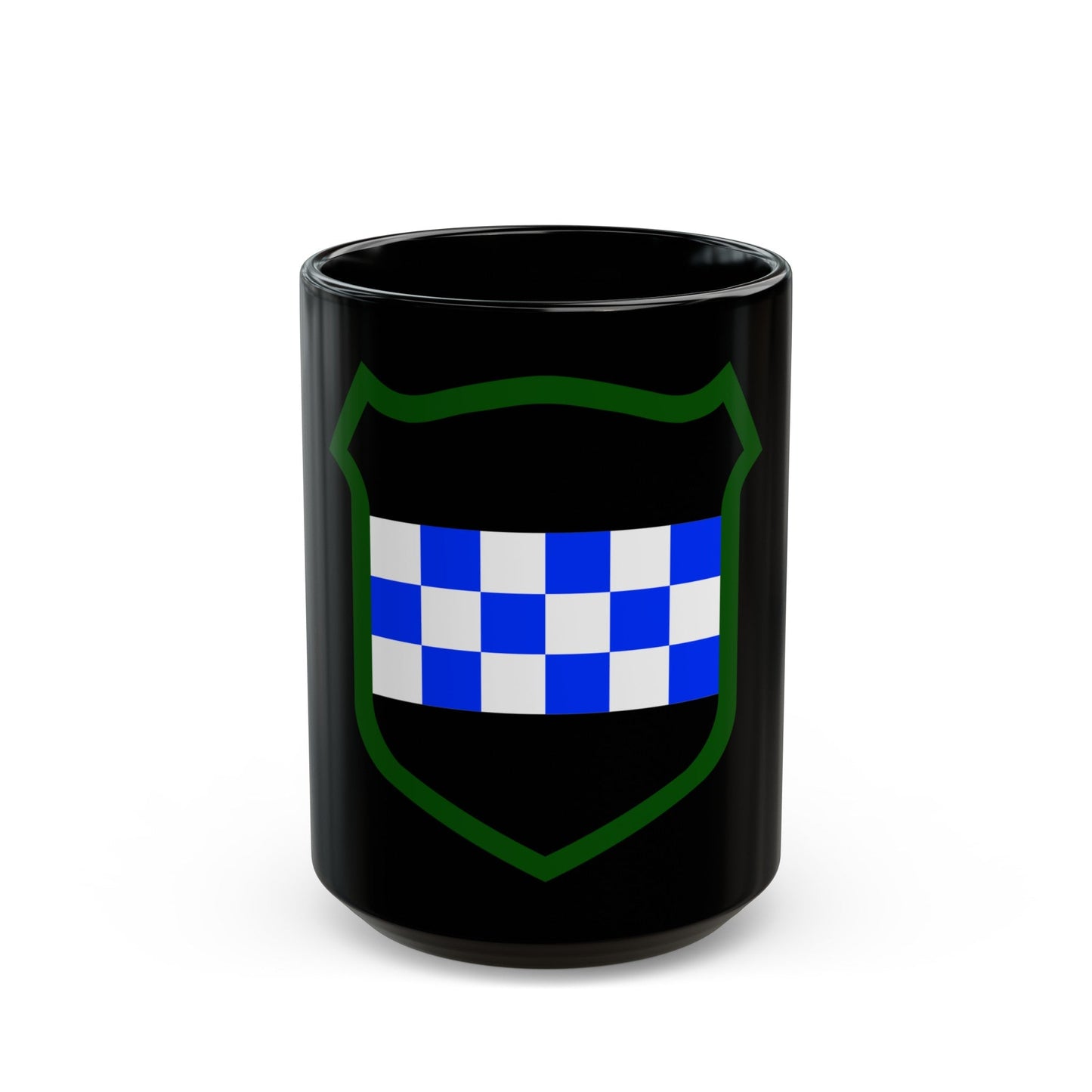 US 99th Infantry Division (U.S. Army) Black Coffee Mug-15oz-The Sticker Space