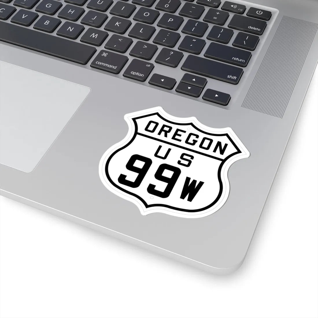 US 99W Oregon 1926 (Oregon) (Road Sign) STICKER Vinyl Kiss-Cut Decal - The Sticker Space