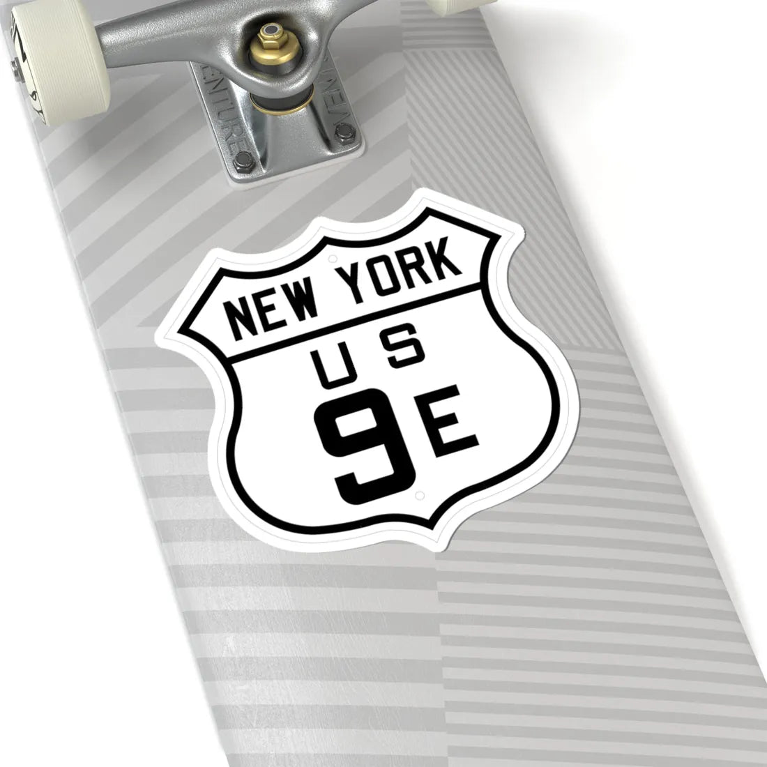 US 9E New York 1926 (New York) (Road Sign) STICKER Vinyl Kiss-Cut Decal - The Sticker Space