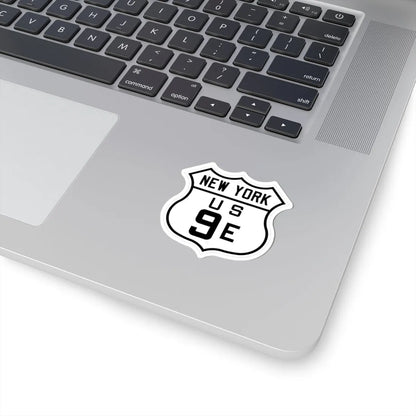 US 9E New York 1926 (New York) (Road Sign) STICKER Vinyl Kiss-Cut Decal - The Sticker Space