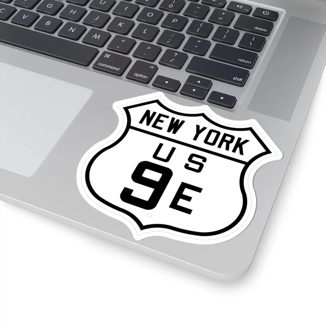 US 9E New York 1926 (New York) (Road Sign) STICKER Vinyl Kiss-Cut Decal - The Sticker Space