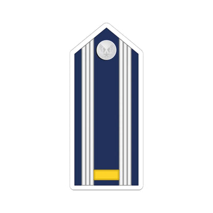 US Air force O1 mess (United States) (Military Rank) STICKER Vinyl Kiss-Cut Decal 6 Inch White - The Sticker Space