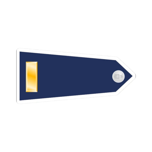 US Air Force O1 shoulderboard rotated 1949-1999 (United States) (Military Rank) STICKER Vinyl Kiss-Cut Decal 2 Inch White - The Sticker Space