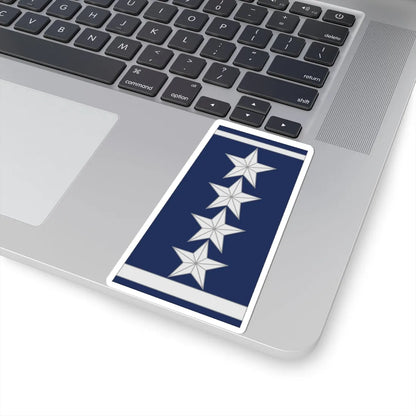 US Air force O10 class b (United States) (Military Rank) STICKER Vinyl Kiss-Cut Decal - The Sticker Space