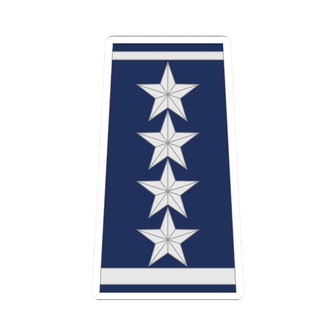 US Air force O10 class b (United States) (Military Rank) STICKER Vinyl Kiss-Cut Decal - The Sticker Space