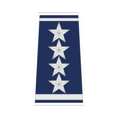 US Air force O10 class b (United States) (Military Rank) STICKER Vinyl Kiss-Cut Decal - The Sticker Space